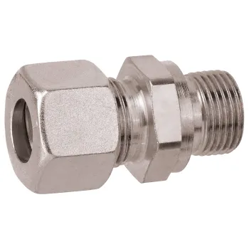 Gerade Einschraubverschraubung GELRB 8 x G1/2 verzinkt