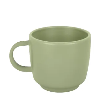 Geschirr Dolomit Collection, grün, Henkelbecher