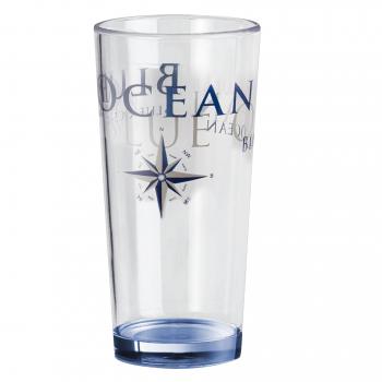 Geschirrserie Blue Ocean - Trinkglas 400 ml, 2er-Set