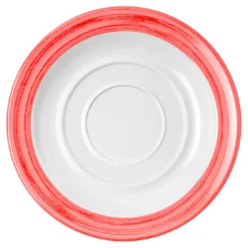 Geschirrserie Family Bistro, rot, Untertasse