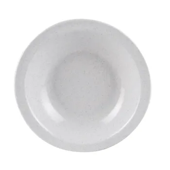 Geschirrserie Granit uni, Suppenteller