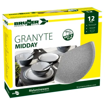 Geschirrserie Granyte, Geschirrset 12-tlg.