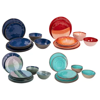 Geschirrset Halo, 12-teilig, blau