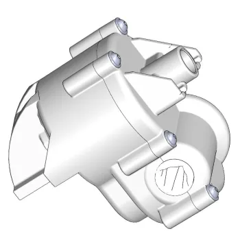Getriebe An-/Abschwenkeinheit