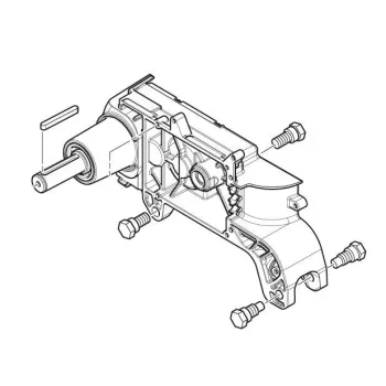 Getriebe B mit Dichtung und Sicherungsring