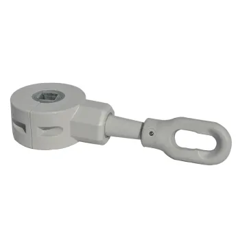 Getriebe mit Öse für Markise F65, Polar White