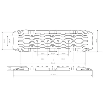Gripplatte Recovery Boards 2er-Set