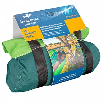 Hängematte Silk-Traveller forest - belastbar bis 150 kg