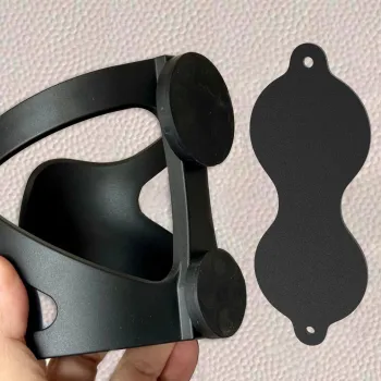 Haft-Buddy für nicht-magnetische Oberflächen, schwarz