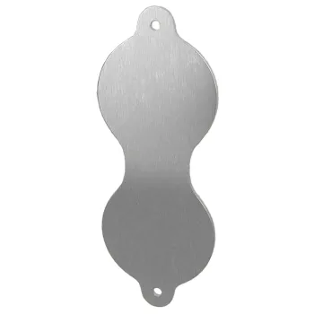 Haft-Buddy für nicht-magnetische Oberflächen, silber