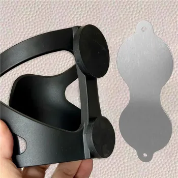 Haft-Buddy für nicht-magnetische Oberflächen, silber