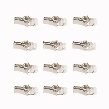 Halteklammer für Gardinen, 12 Stück