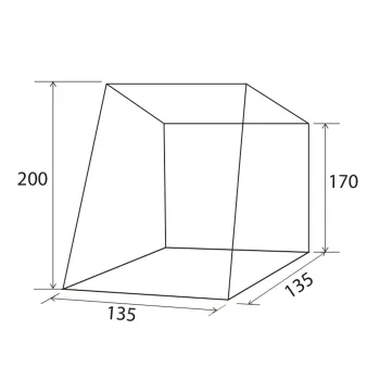 Heckzelt Pilote Caddy 4