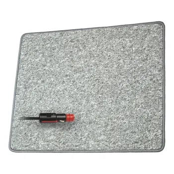 Heizteppich 12 V/40 x 60 cm, grau