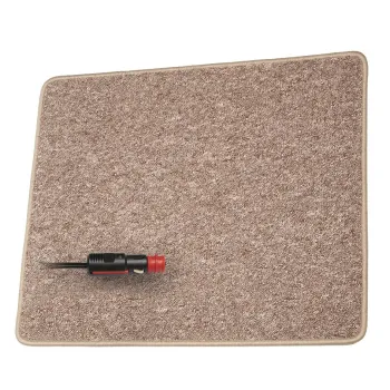 Heizteppich 12 V/40 x 60 cm, hellbraun