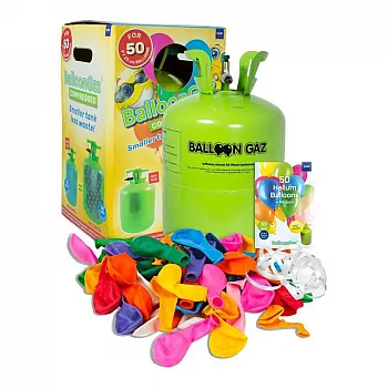 Helium-Ballon-Kit BalloonGaz 50 -