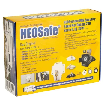 HEOSafe® Sicherheitspaket Van Security Paket Fiat Ducato ab 09/2021, weiß