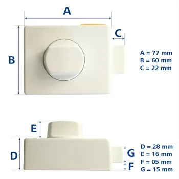 HEOSafe® Zusatzschloss Universal, 1