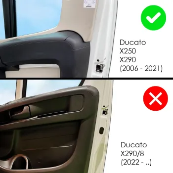 HEOSystem VAN Paket Fiat Ducato gleichschließend, schwarz