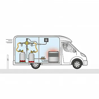 Hochdruck-Schlauchleitung Caramatic ConnectDrive - X.3 Komb.Shell-H 450 mm, für NL/RU