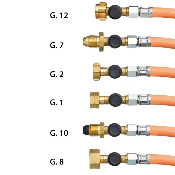 Hochdruck-Schlauchleitung G.12, 450 mm
