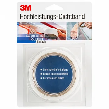 Hochleistungs-Dichtband - 38 mm x 1,5 m