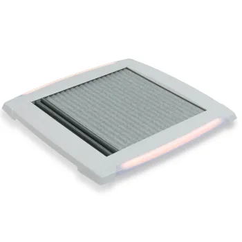 Innenrahmen MPK Dachhauben LED 400 x 400 mm, signalweiß