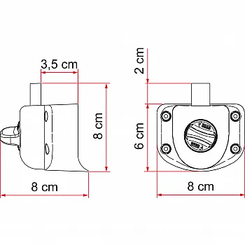 Innentürveriegelung Safe Door Guardian - Ford Transit Generation 6, 06/2006 - 2014