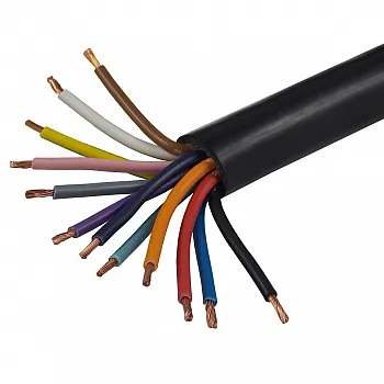 Kabel 12-pol. Adern farbig - 5 x 2,5 + 7 x 1,5 mm²