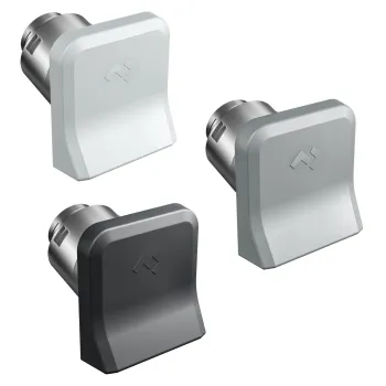 Kaminabdeckung EDB für TwinBoost, hellgrau