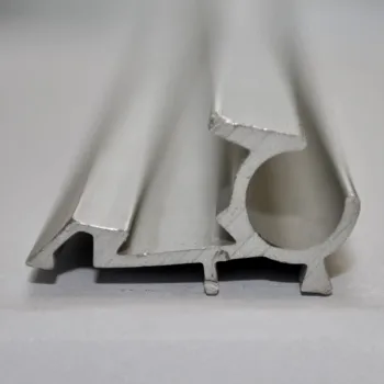 Keder-Profilschiene gerade, braun