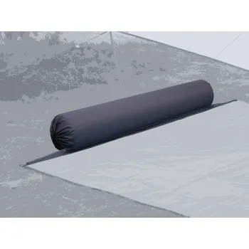 Kissenrolle Zip XL Lounger“, dunkelgrau