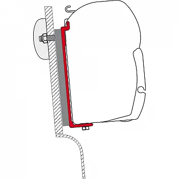 Kit Adapter Westfalia (High Roof) - Markisenadapter F45