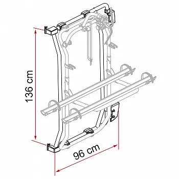 Kit Carry Bike Frame - Fiat Ducato X250/X290, alle Modelle