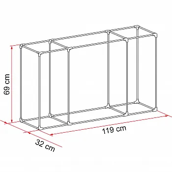 Kit Frame Cargo Back -