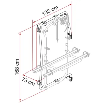 Kit Frame Carry-Bike Frame für Mercedes-Benz Sprinter W907/W910
