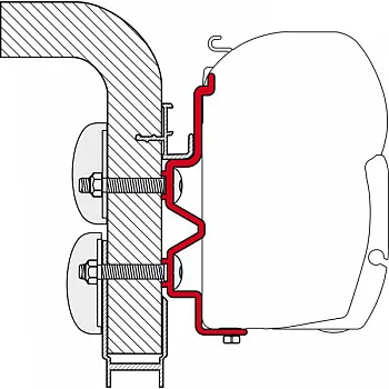 Kit Hymer Camp - Markisenadapter F45