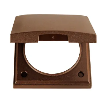 Klappdeckel, chrom matt