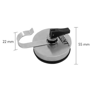 Klappsauger BENT® zur Befestigung des Spannstabs