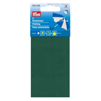 Klebeflicken aus Nylon, blau