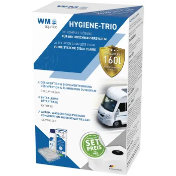Komplettset Hygiene-Trio, 160 l