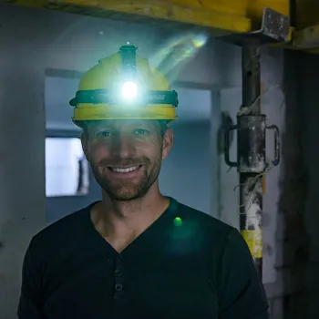 Kopflampe LuxPremium, 400 LUMEN