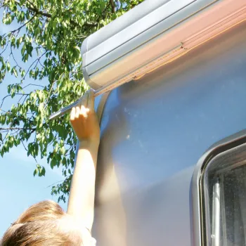 Lichtleiste Awning Case, weiß