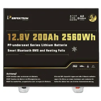 Lithium Batterie PF-Underseat-12 mit Heizung, 200 Ah