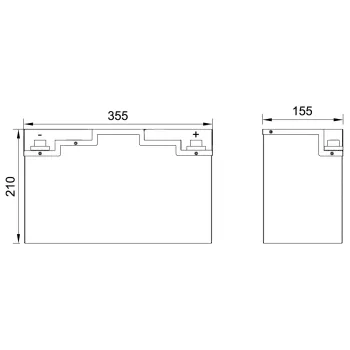 Lithium Batterie Polar, 230 Ah