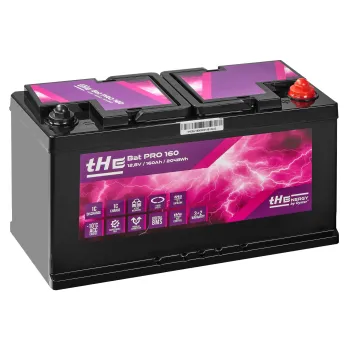 Lithium Batterie Premium LiFePO₄ tHE BatPro 160, 12,8 V, 160 Ah