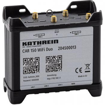 Routerset Kathrein CAR 160 WiFi Duo 5G MIMO, schwarz -