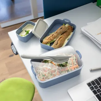 Lunchbox STAKK BENTOBOX 2, blau