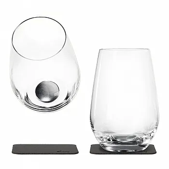 Magnet-Kristallgläser - Longdrink 400 ml, 2er-Set