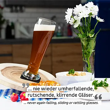 Magnet-Kristallgläser - Weißbierglas 500 ml